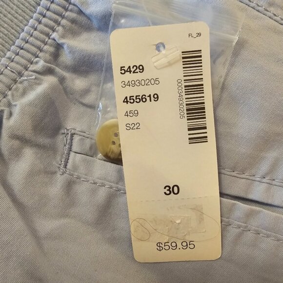 Blue Penningtons Women's Ribbed Waistband Cotton Capri Pants - Picture 8 of 11